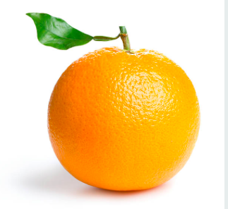 an orange